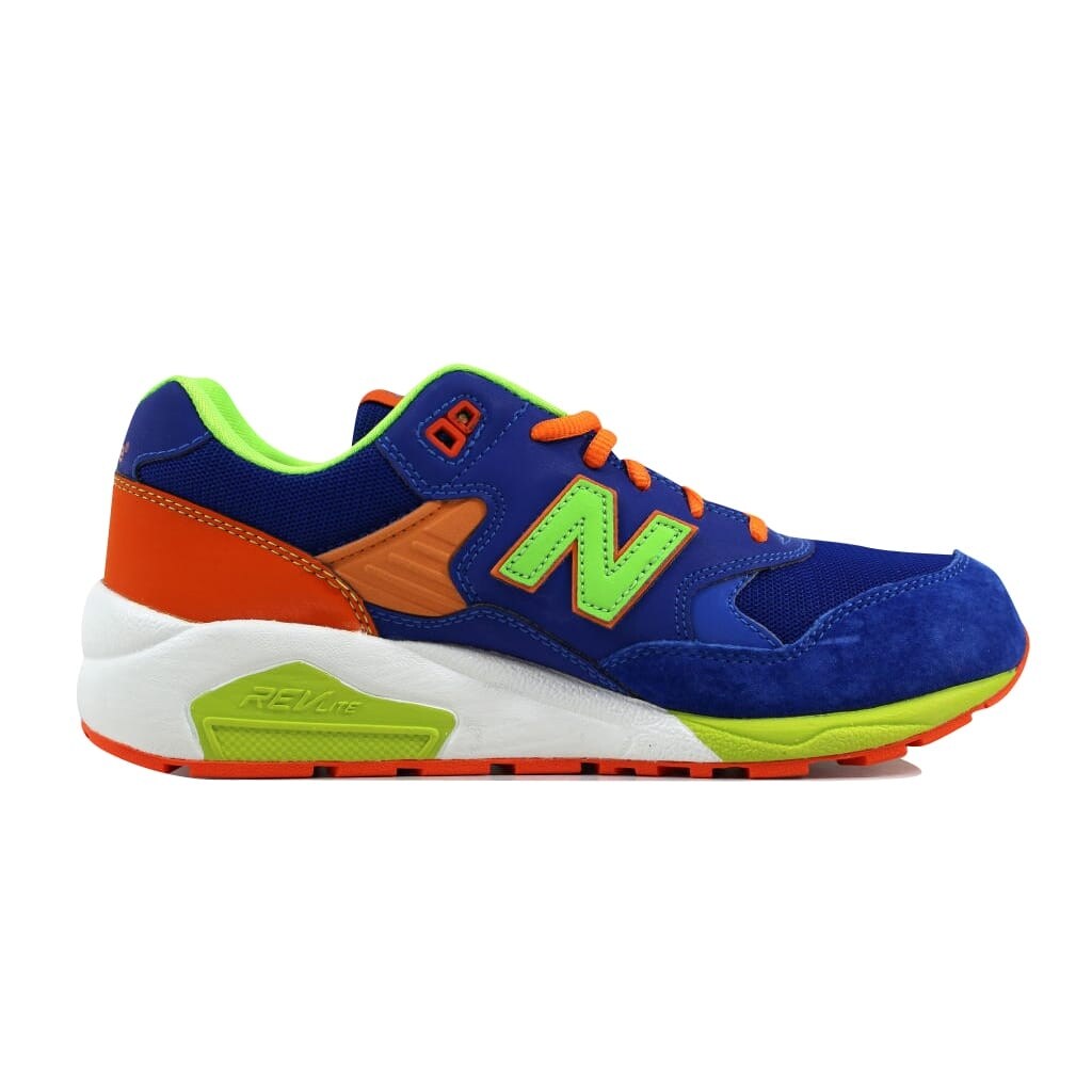 New Balance Men S 580 Cobalt Blue Green Orange New Mrt580bm New Balance Men S 580 Cobalt Blue Green Orange New Mrt580bm