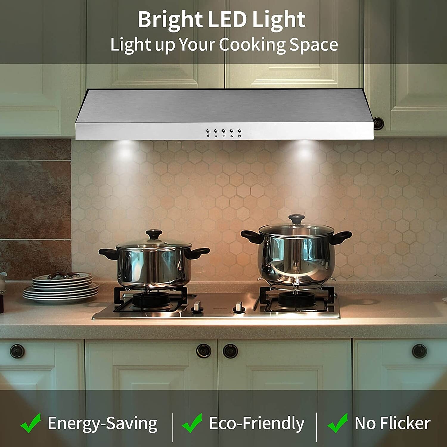 500 cfm store range hood