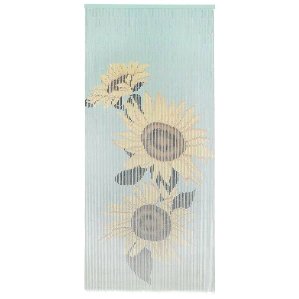 slide 1 of 6, Insect Door Curtain Bamboo 35.4"x78.7"