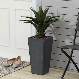 Tall Tapered Square Indoor & Outdoor MgO Planter