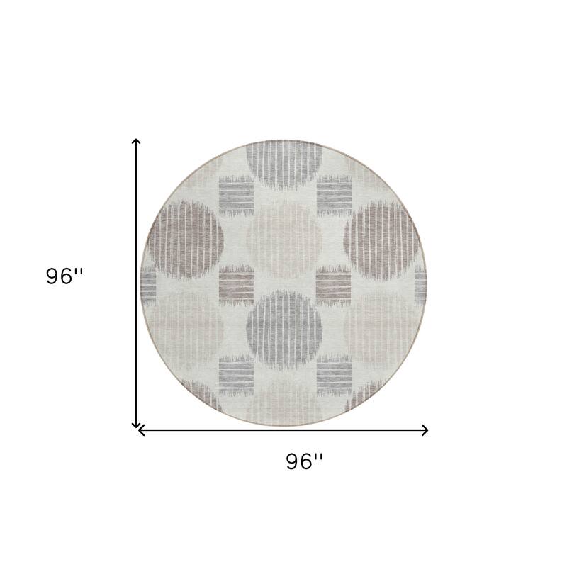 HomeRoots Geometric Transitional Rectangle Outdoor Rug