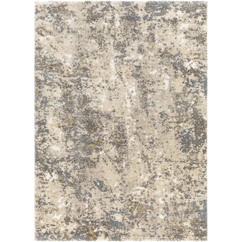 Livabliss Industrial Tuscany Medallion Area Rug