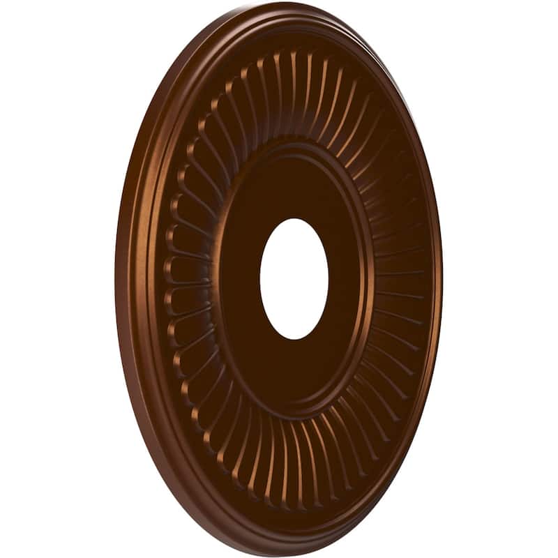 3 1/2" Inside Diameter - Berkshire Thermoformed PVC Ceiling Medallion
