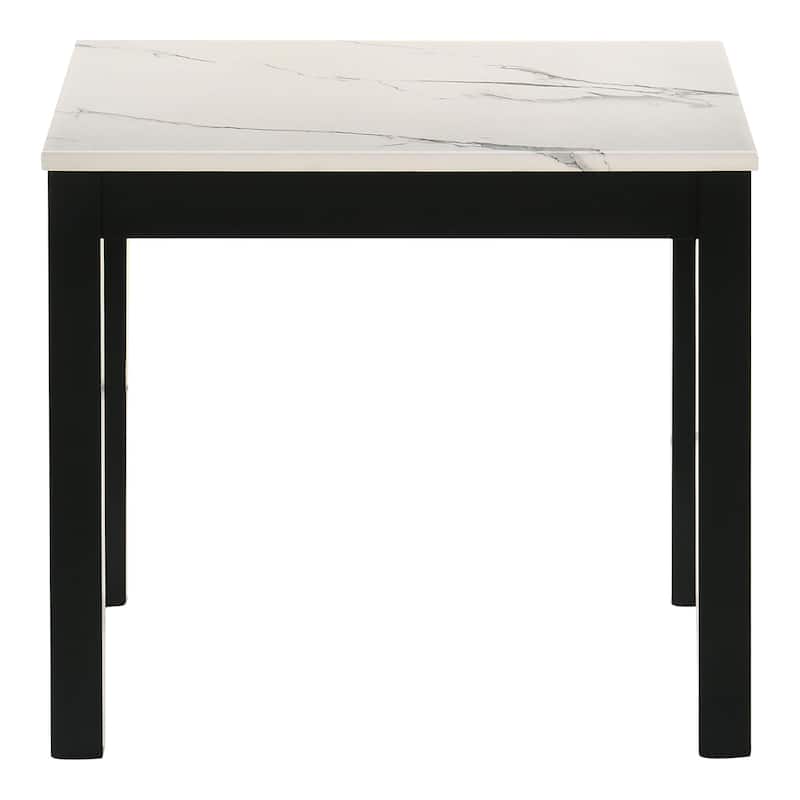 Furniture of America Sonnet Modern 3-Piece Wood Coffee Table Set with 2 End Tables