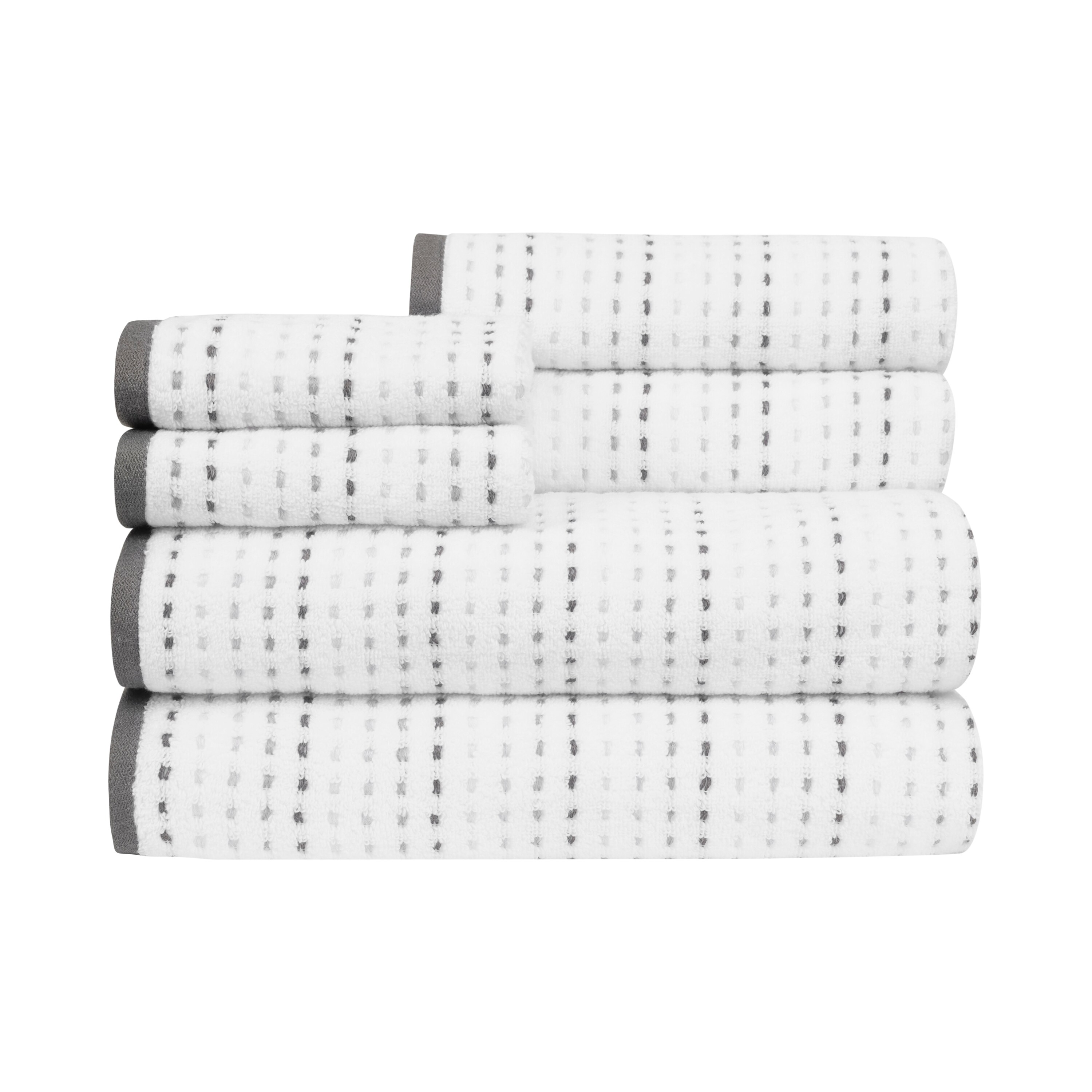 Marla Border 6-Piece Towel Set: The Trendy Towel – CARO HOME