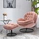 preview thumbnail 88 of 133, TV Chair Accent Chair for Living Room with Ottoman