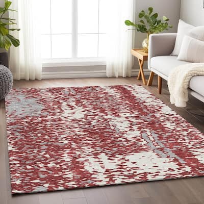 Premium Washable Super Soft Abstract Causal Mayfield Rug