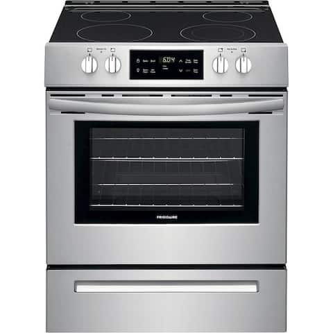 Frigidaire FFEH3051VS 30 inch Front Control Electric Range - Stainless Steel