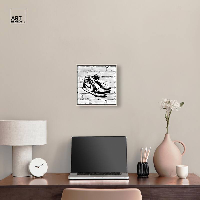 Brick City Jordans Canvas by Art Remedy