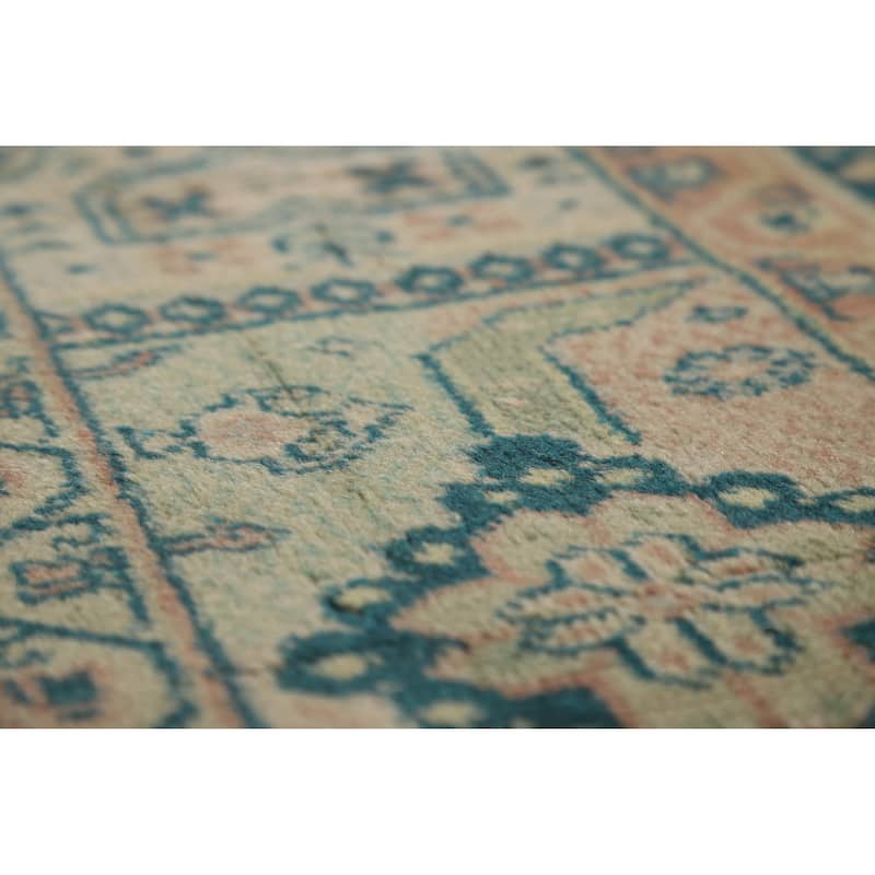 Vegetable Dye Tabriz Persian Large Rug Hand-Knotted Wool Carpet - 10'10"x 12'9"