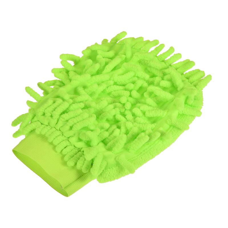 Microfiber Chenille Mitts Scratch-Free Cleaning Gloves Wash Sponge