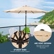 preview thumbnail 117 of 142, Holme 9-foot Steel Market Patio Umbrella with Tilt-and-Crank