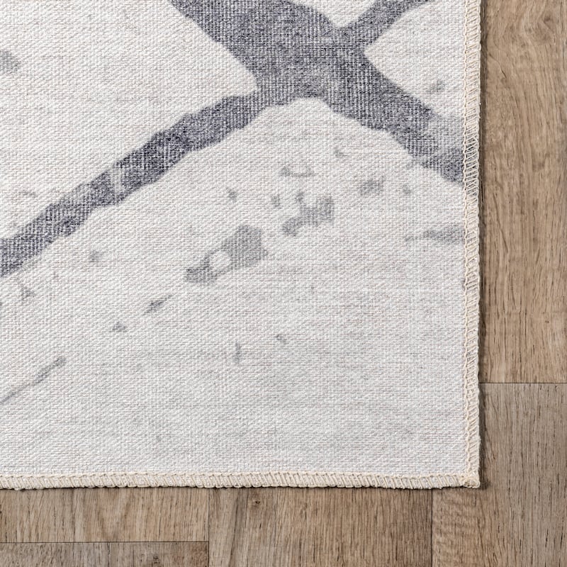 Nuloom Keesha SpinClean Reversible Machine Washable Area Rug