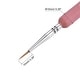 preview thumbnail 3 of 4, Detailing Paint Brush 0.39" Bristle Length with Pink Wood Handle 2Pcs