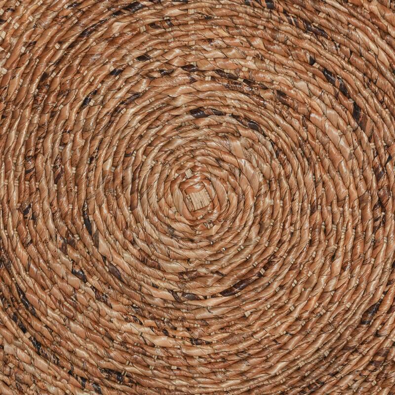 Ira Rattan Round Coffee Table by Kosas Home