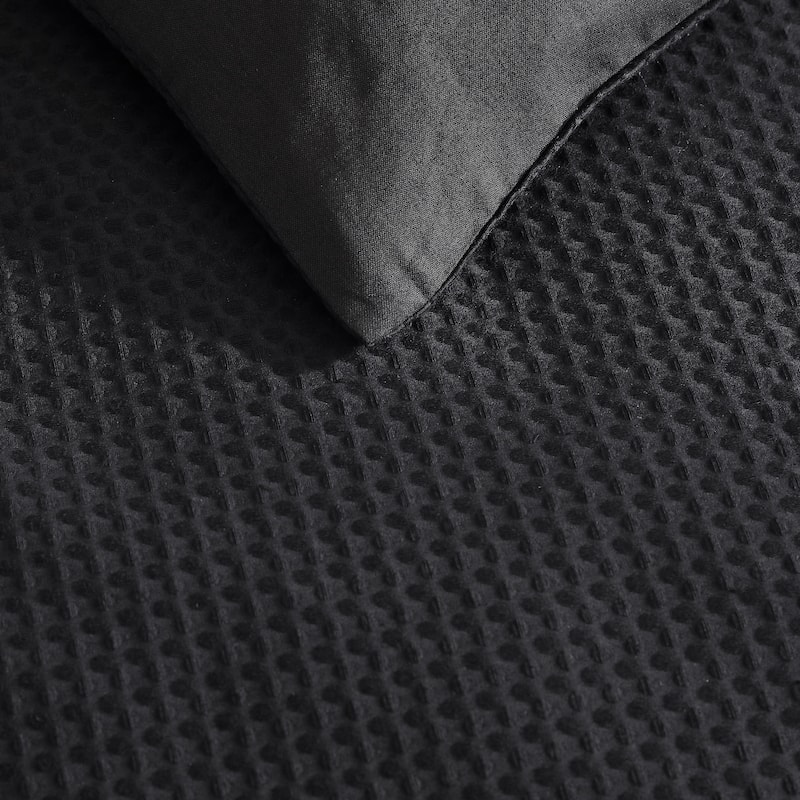 Vera Wang Waffle Pique Cotton Comforter Set