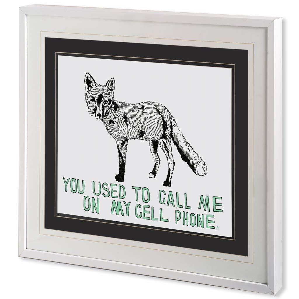 Fox Framed Art Print