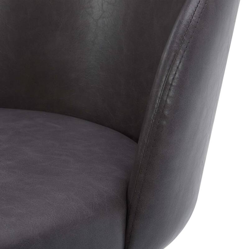 Charlotte Counter Height Swivel Barstool with Metal Legs Set