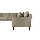 preview thumbnail 11 of 14, Lauren 3-piece Contemporary Angled 6-Seater Sectional