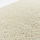 preview thumbnail 1 of 3, HUJI Slip-Resistant Loofah Shower Mat Cream White