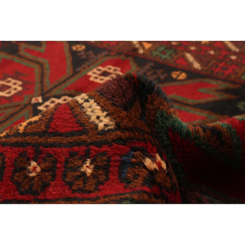 ECARPETGALLERY Hand-knotted Teimani Black Wool Rug - 3'5 x 6'3
