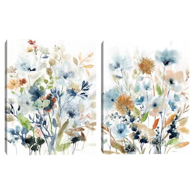 Holland Spring Mix I & II by Carol Robinson Canvas Art Prints