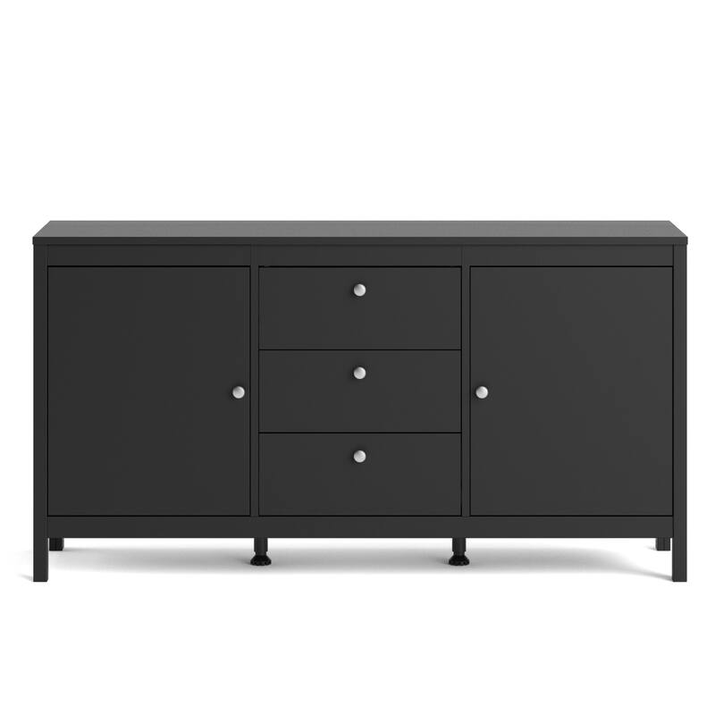 Porch & Den Madrid 2-Door Sideboard with 3-Drawers