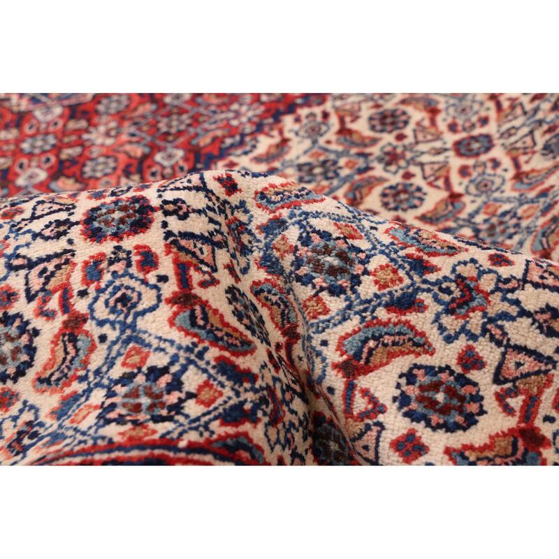 ECARPETGALLERY Hand-knotted Antalya Vintage Cream Wool Rug - 8'2 x 11'6