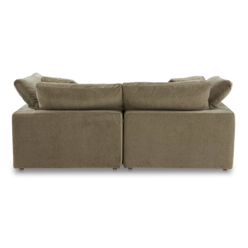 Aurelle Home Corbin 3-piece Small Modern Sectional