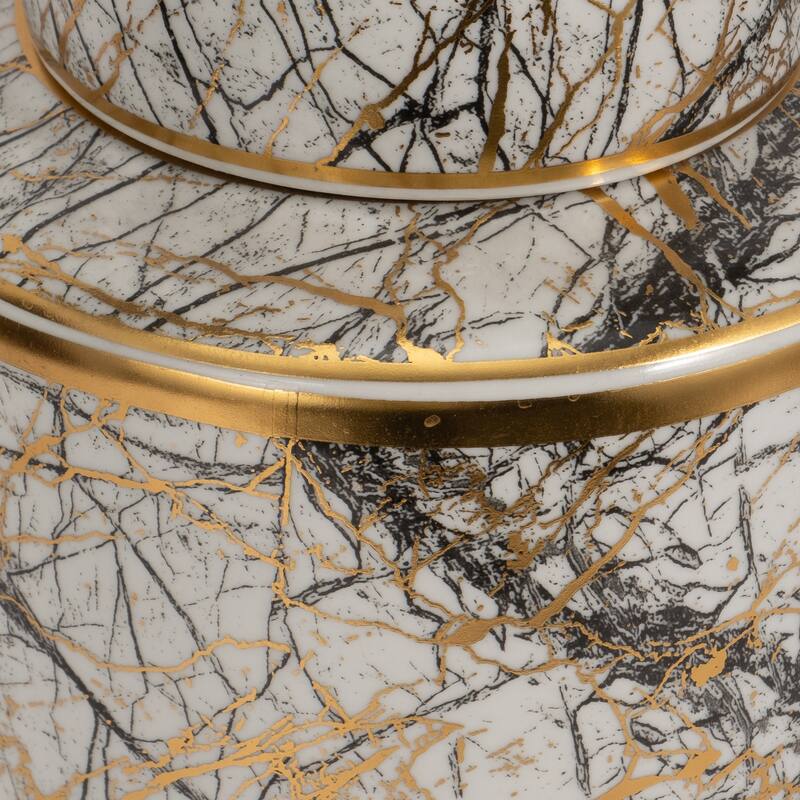 Ceramic Modern Decorative Jar with Lid