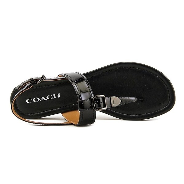 coach cassidy t strap sandal