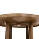 preview thumbnail 25 of 25, Furniture of America Mariey Mid-Century Modern 5-Piece Wood Round Dining Table Set with Round Barrel Back Arm Chairs