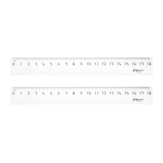 Plastic Ruler Tool Straight Plastic Ruler Plastic Clear Measuring Tool with Wavy Line for ...