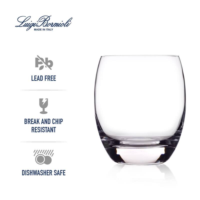 Luigi Bormioli Crescendo 20 oz. Beverage Tumbler, Set of 4