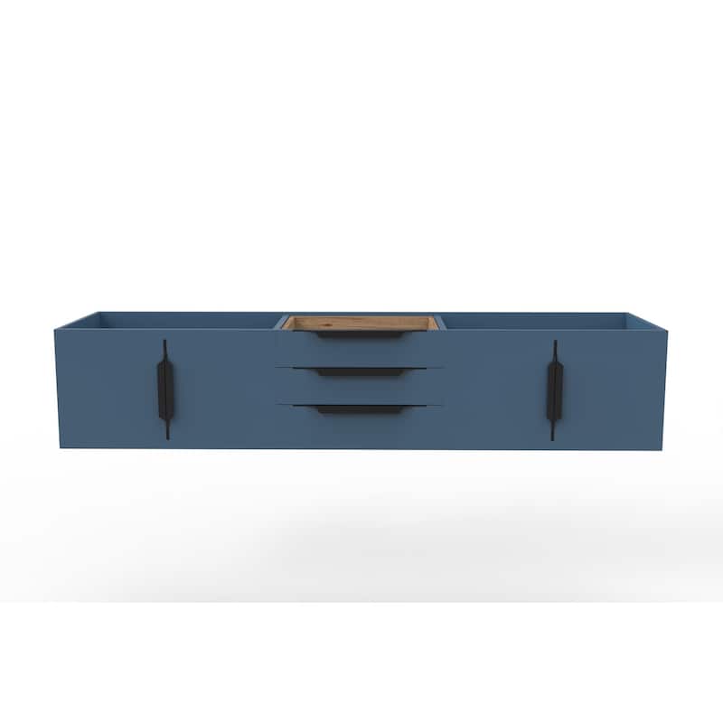 Alpine 72" Wall Mounted Bathroom Vanity (Base Only)