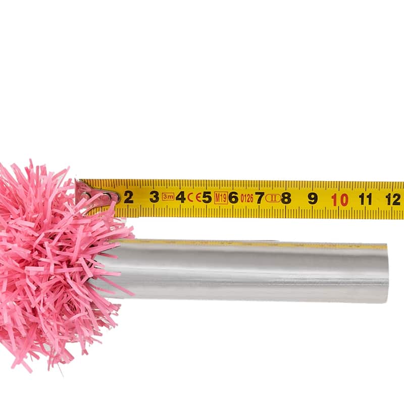 6 Foot Pink Artificial Christmas Tree with 1000 PVC Tips and Durable Metal Tree Stand Included - 6-Feet