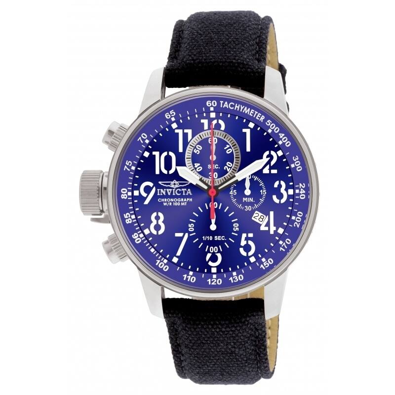 Invicta Men's 1513 I-Force Quartz Chronograph Blue Dial Watch