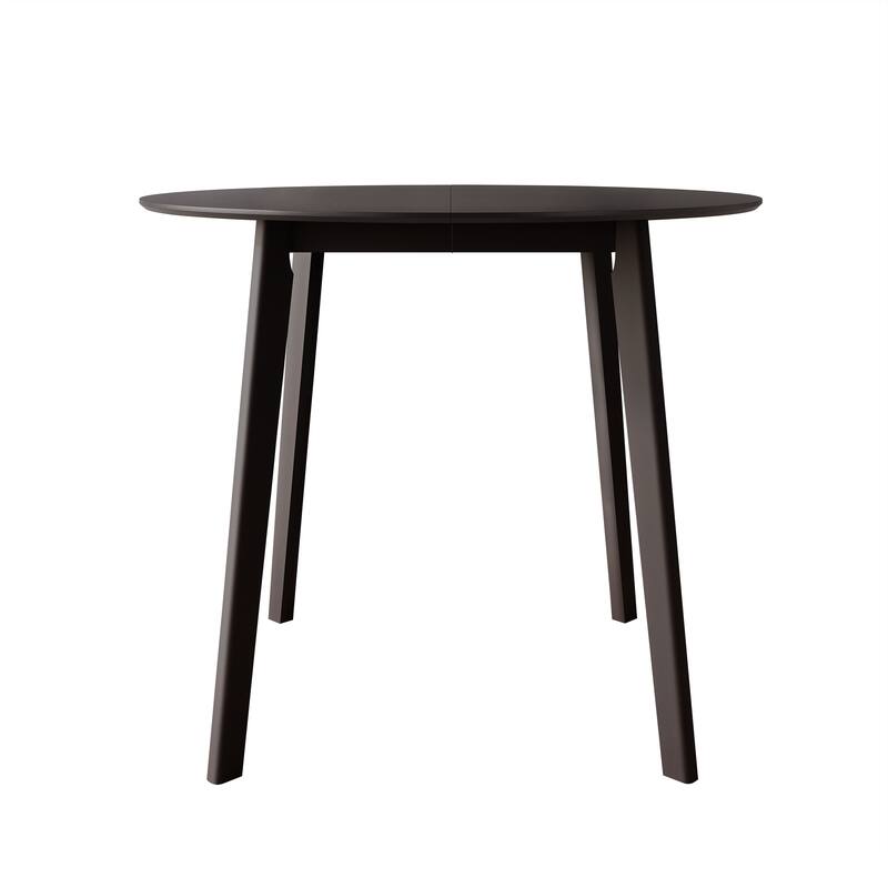 CraftPorch Timeless 45" Round Table - Black