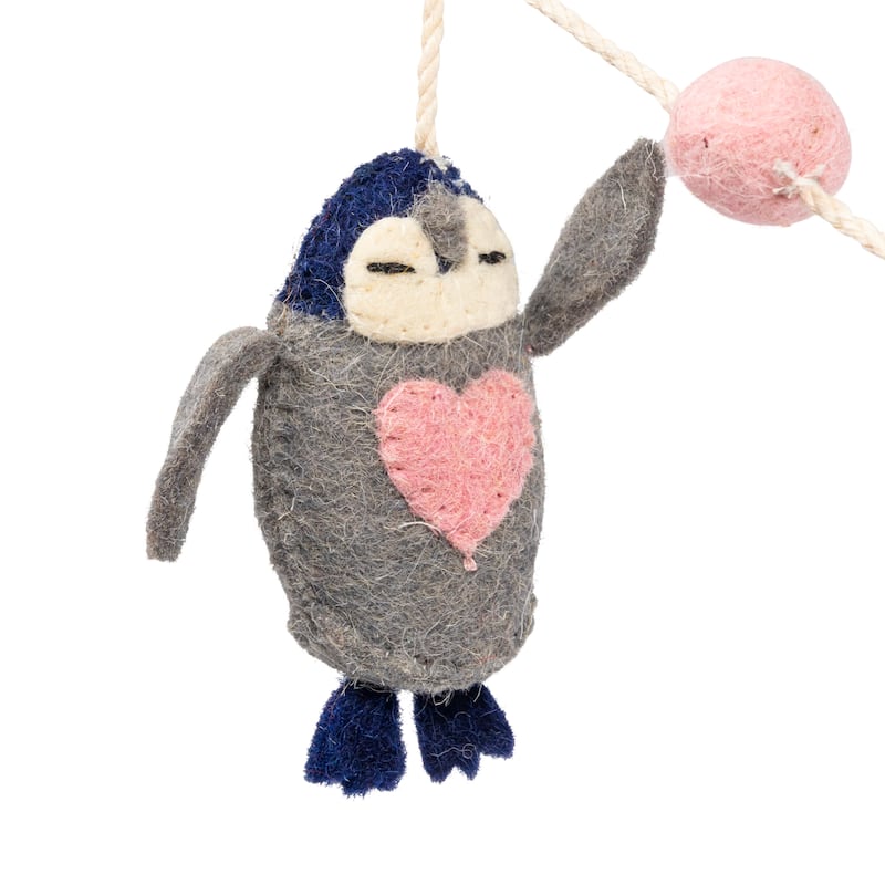 Wool Felt Animal Shaped Garland