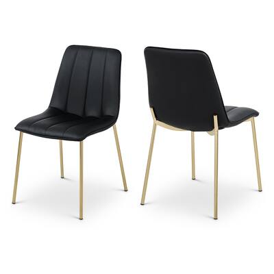 Isla Vegan Leather Dining Chair, Set Of 2