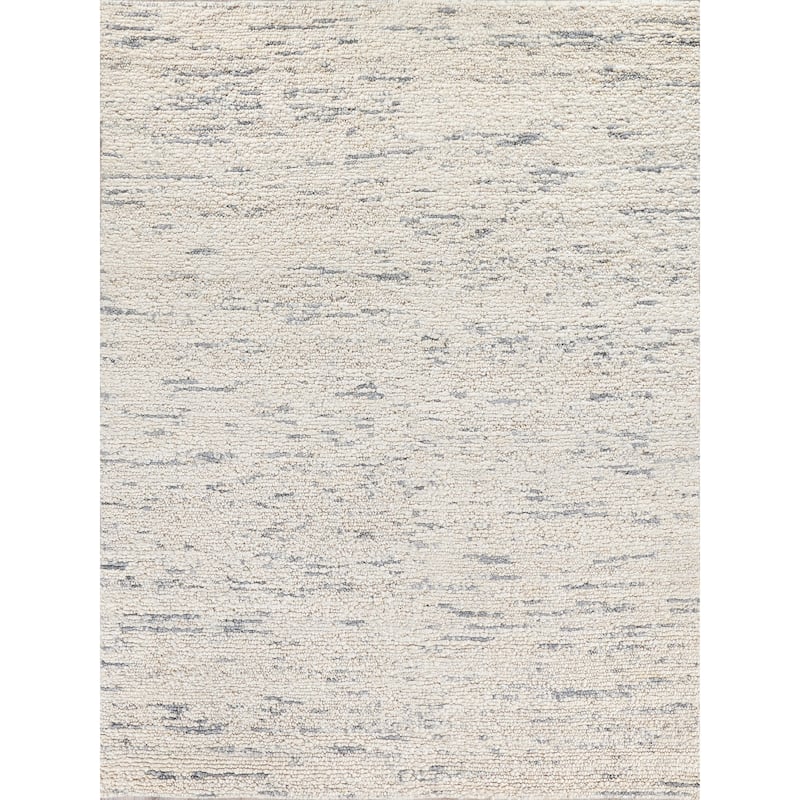 EXQUISITE RUGS Borelli Hand-loomed New Zealand Wool Grey/Ivory Area Rug.