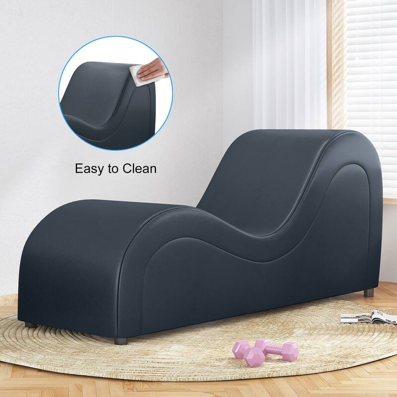 Mixoy Modern PU Leather Yoga Chair Indoor