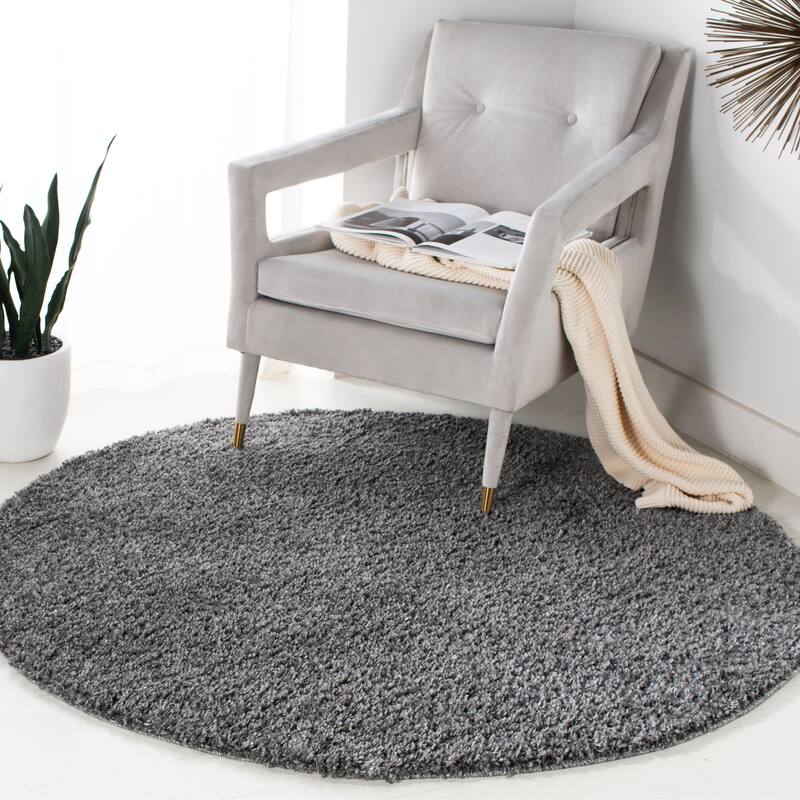 SAFAVIEH August Shag Solid 1.2-inch Thick Area Rug