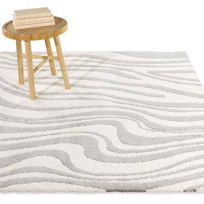 Leonor Modern Striped Area Rug