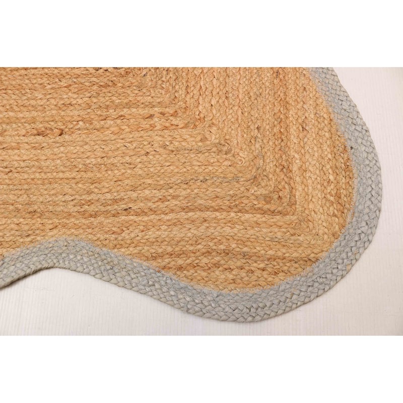 ECARPETGALLERY Flat-Weave Palas Denizli Tan Jute Kilim - 8'0 x 8'0