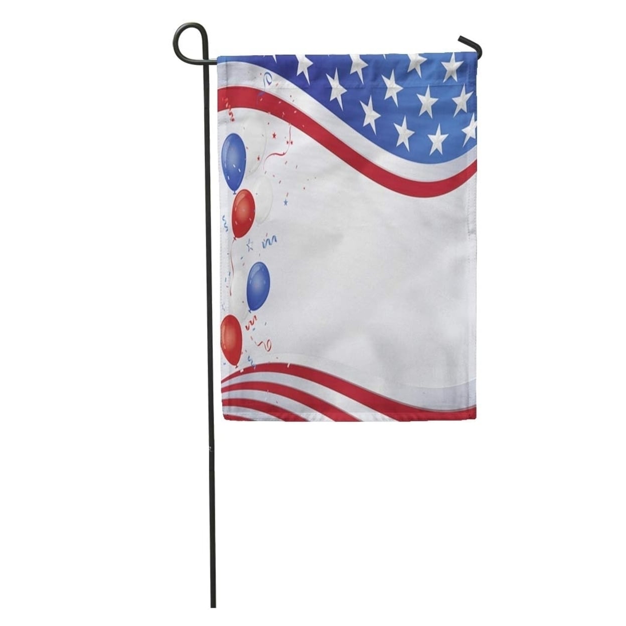 American Red White And Blue Flag Wave Party Balloons Border Garden Flag Decorative Flag House Banner 12x18 Inch On Sale Overstock 31364757