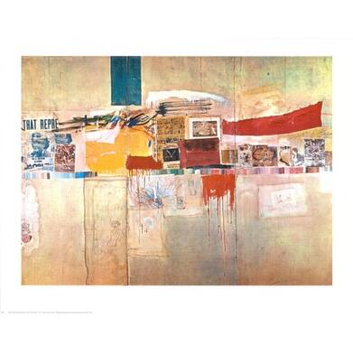 Shop Rebus 1955 By Robert Rauschenberg Abstract Art Print 22