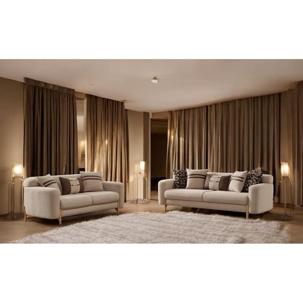 Jackson 2 Pieces Living Room Sets 1 Sofa 1 Love seat