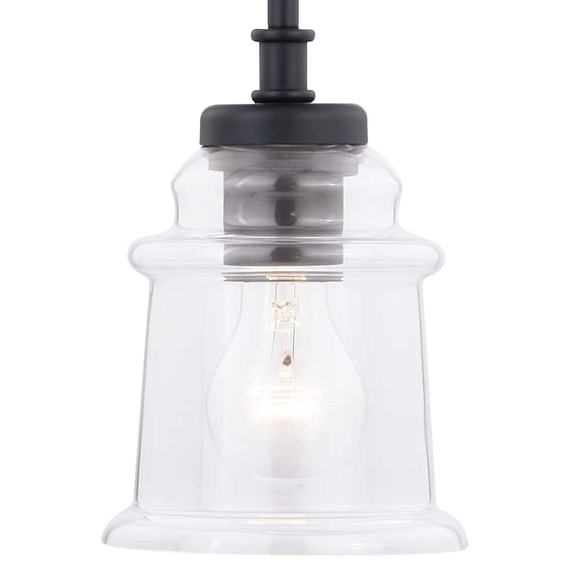 Vaxcel Lighting Toledo Single Light 5" Wide Crystal Pendant
