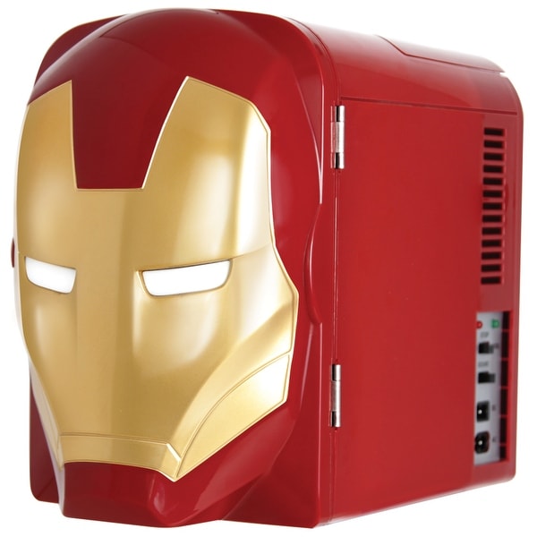 MARVEL IRONMAN 4L Thermoelectric Mini Fridge Cooler